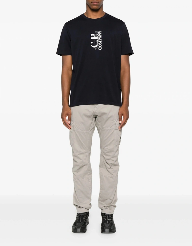 30/1 VERTICAL LOGO T SHIRT