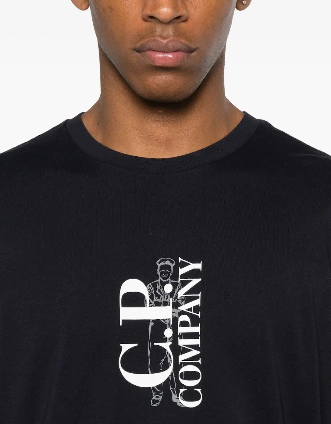 30/1 VERTICAL LOGO T SHIRT