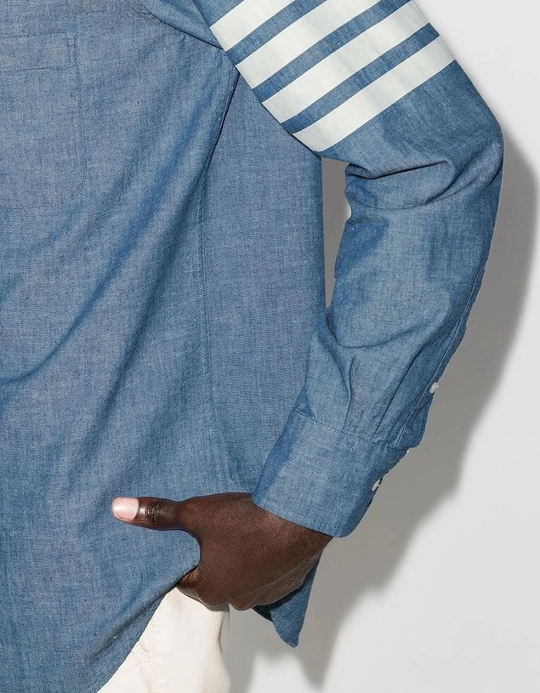 4 BAR CHAMBRAY SHIRT