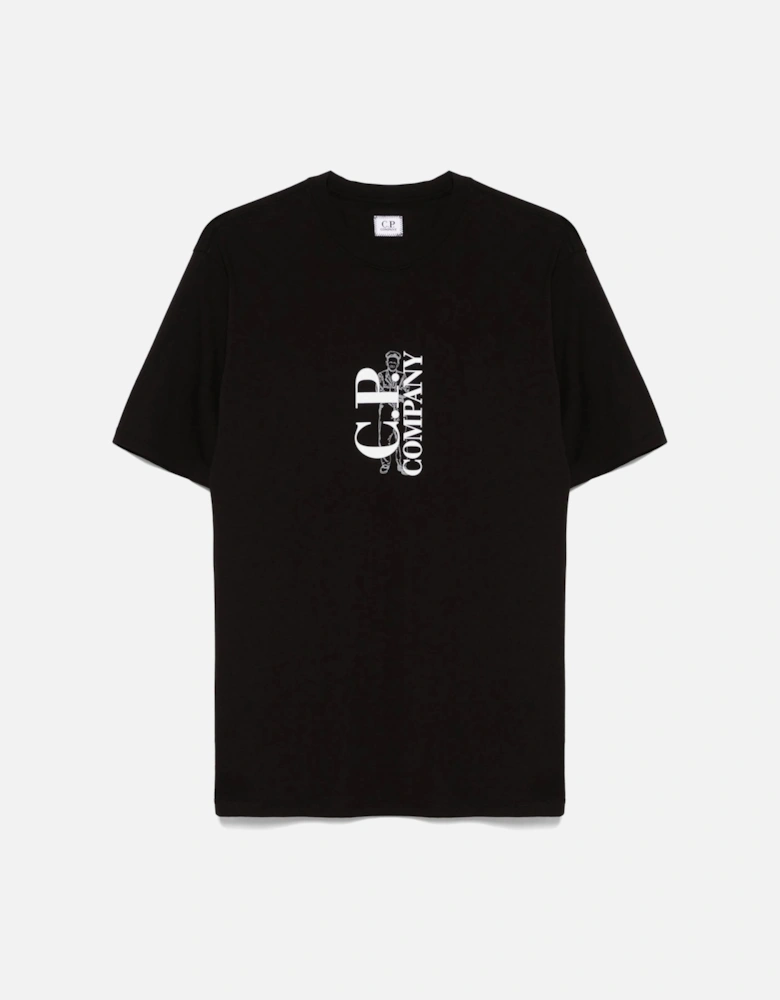 30/1 VERTICAL LOGO T SHIRT