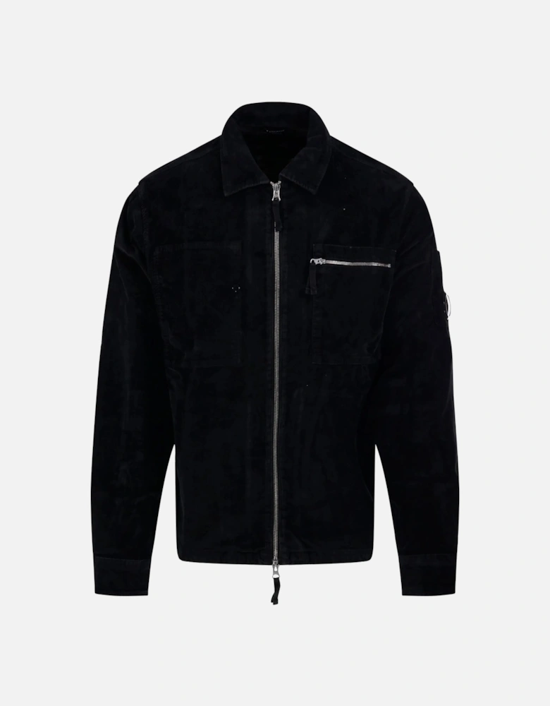 CORDUROY ZIP OVERSHIRT