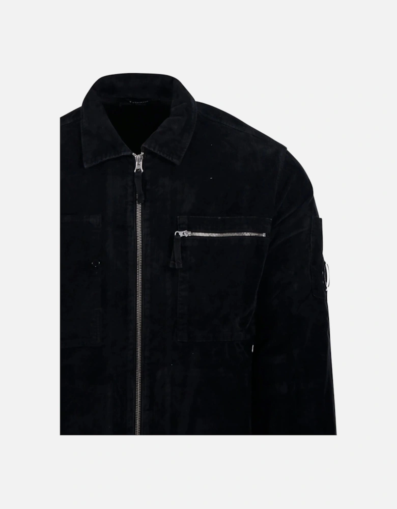 CORDUROY ZIP OVERSHIRT