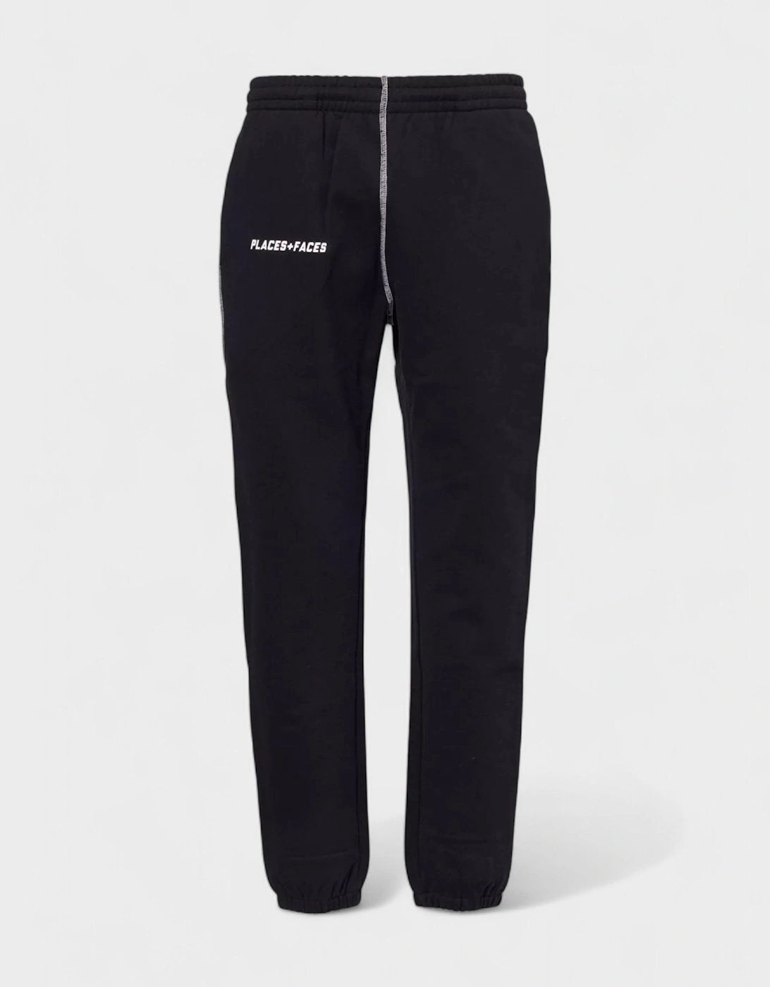 Contrast Stitch Joggers Black, 7 of 6