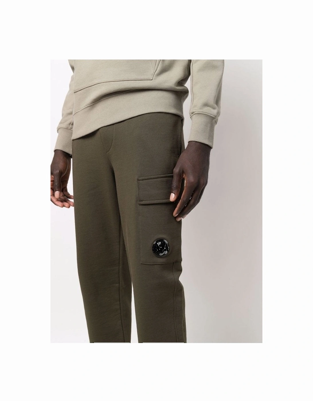 DIAGONAL RAISED JOGGERS