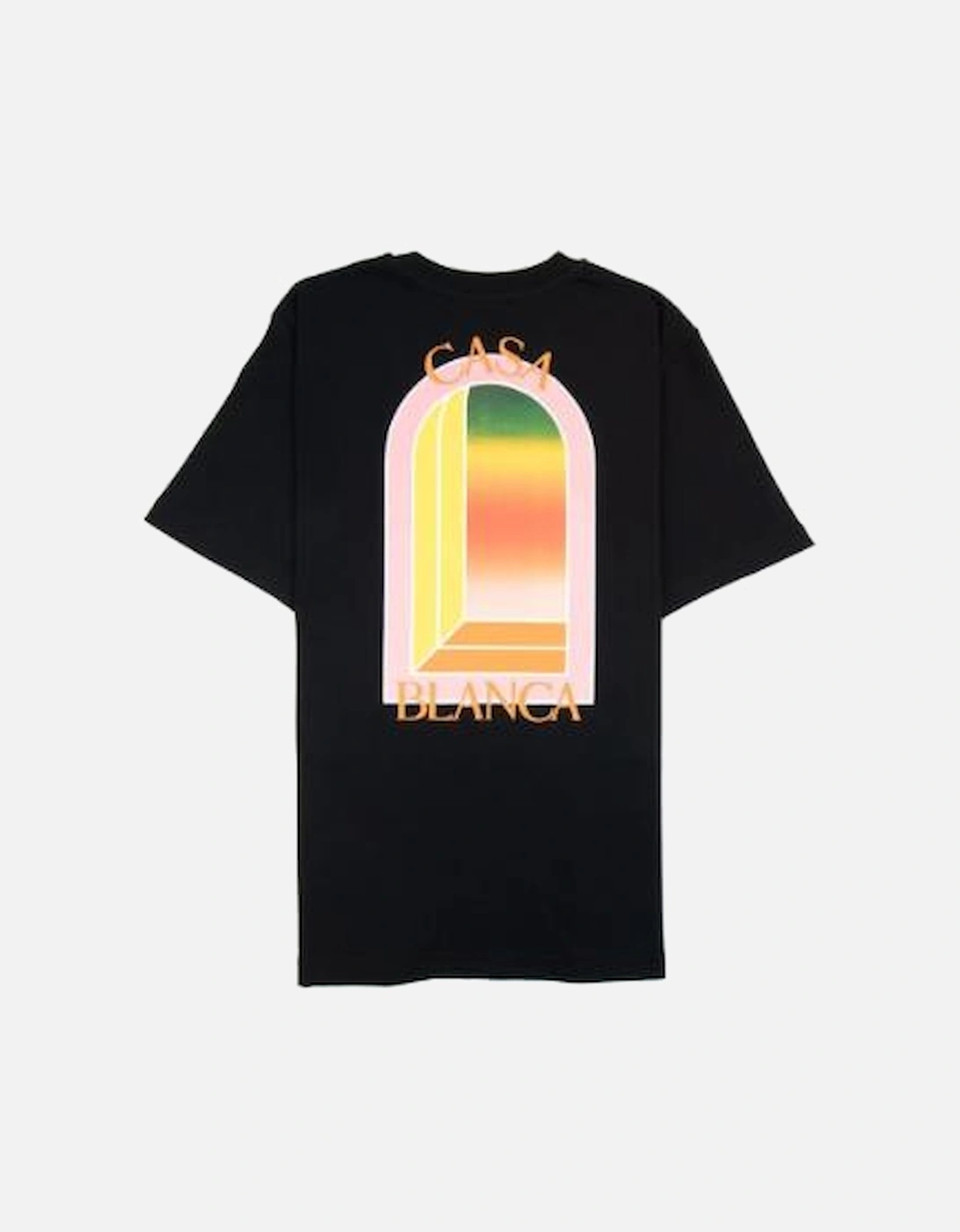 BLACK GRADIENT SHORTS SET
