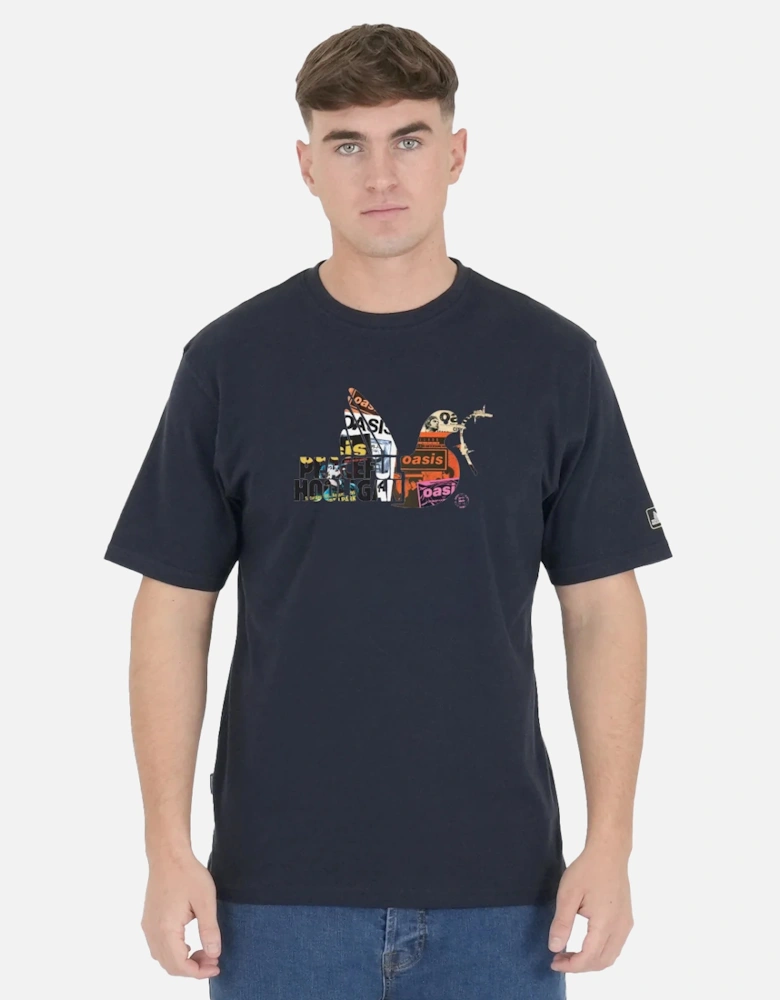Navy Poster Dove T-Shirt