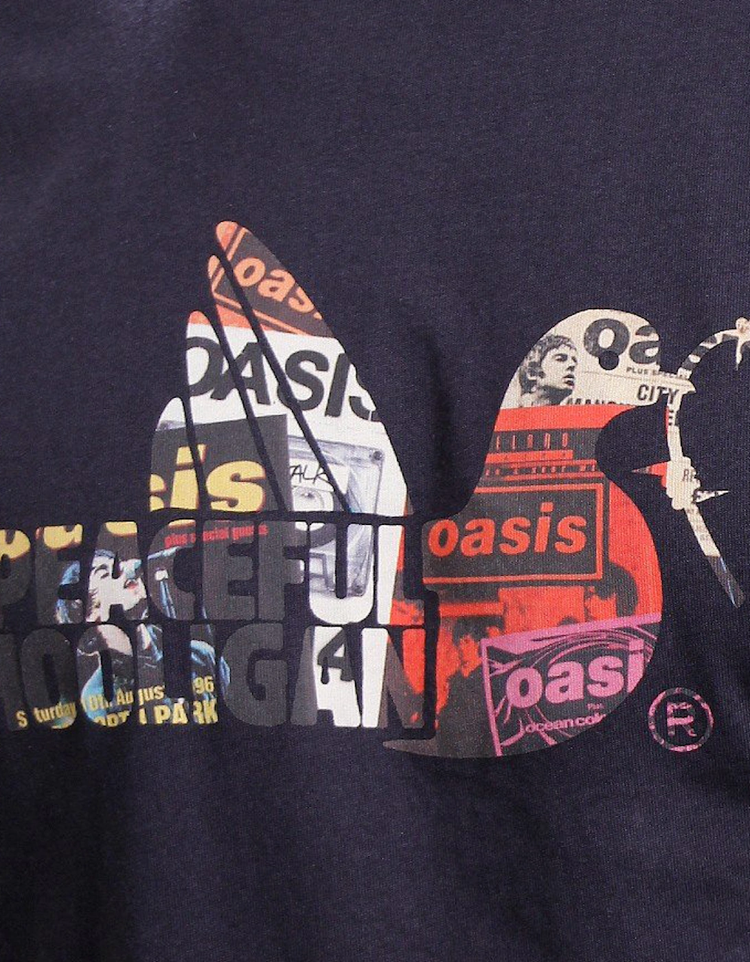 Navy Poster Dove T-Shirt