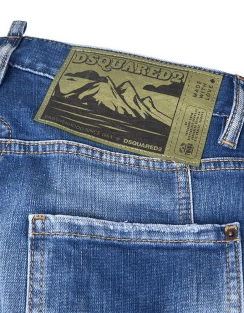 Relax Long Crotch Jean Blue Denim Pants