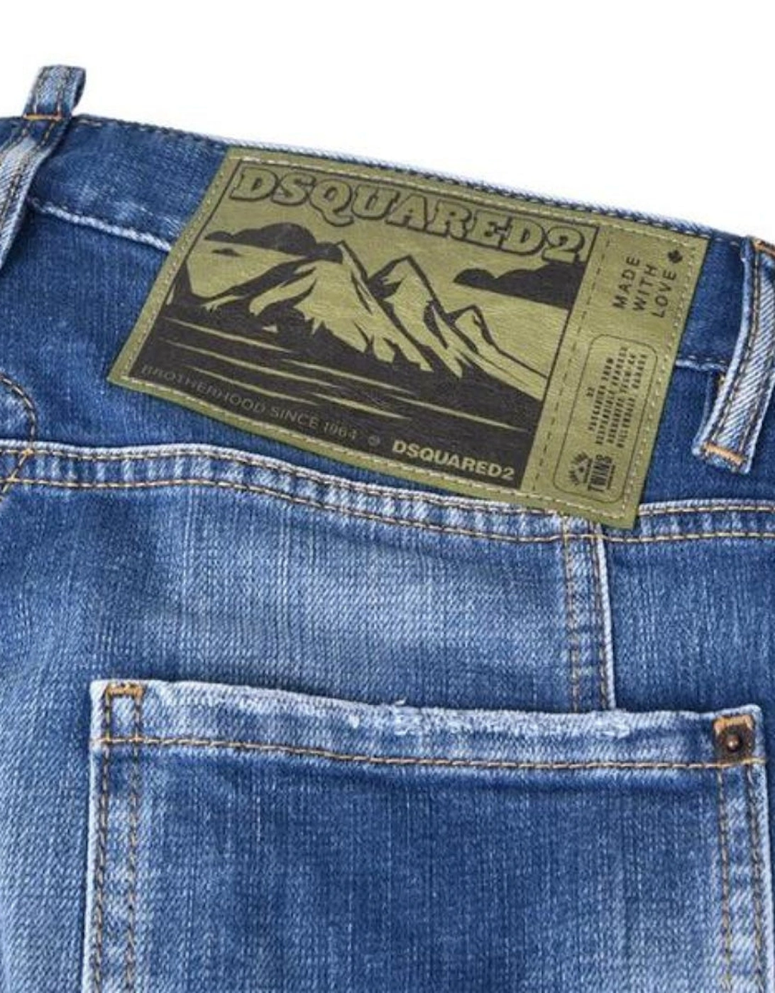 Relax Long Crotch Jean Blue Denim Pants
