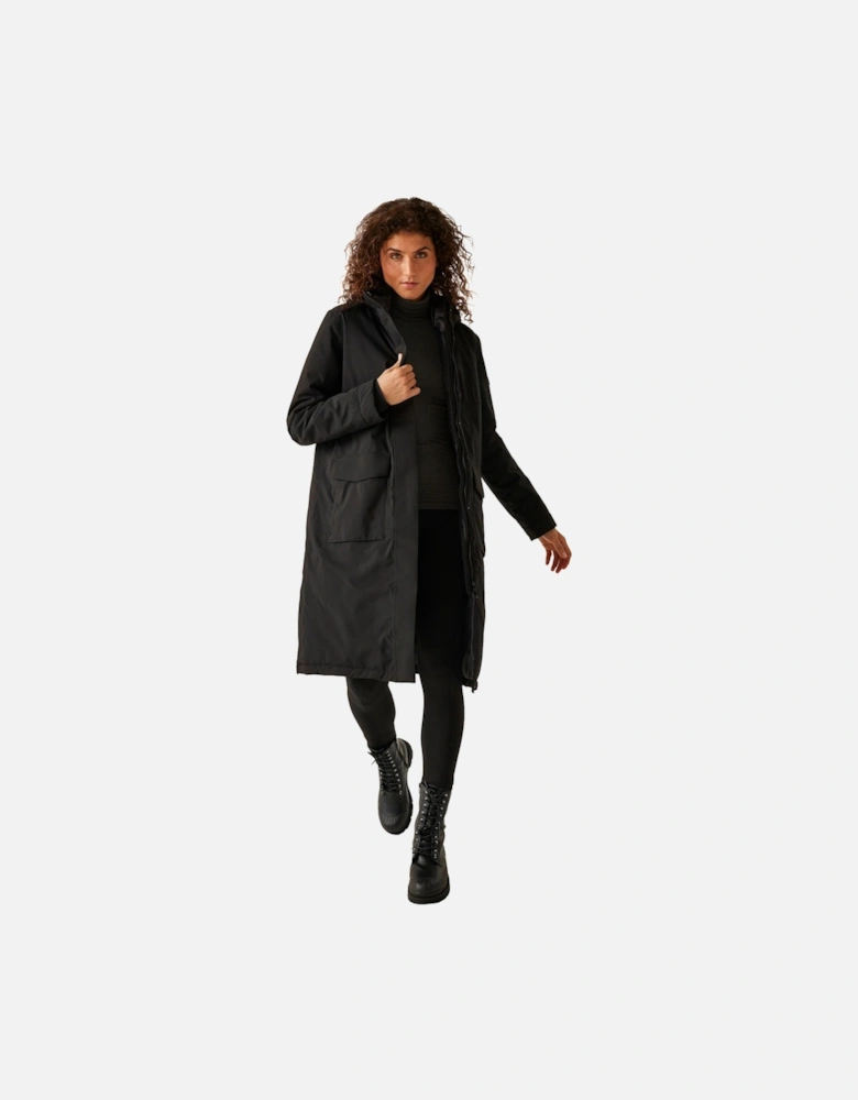Womens/Ladies Yarli Longline Waterproof Jacket