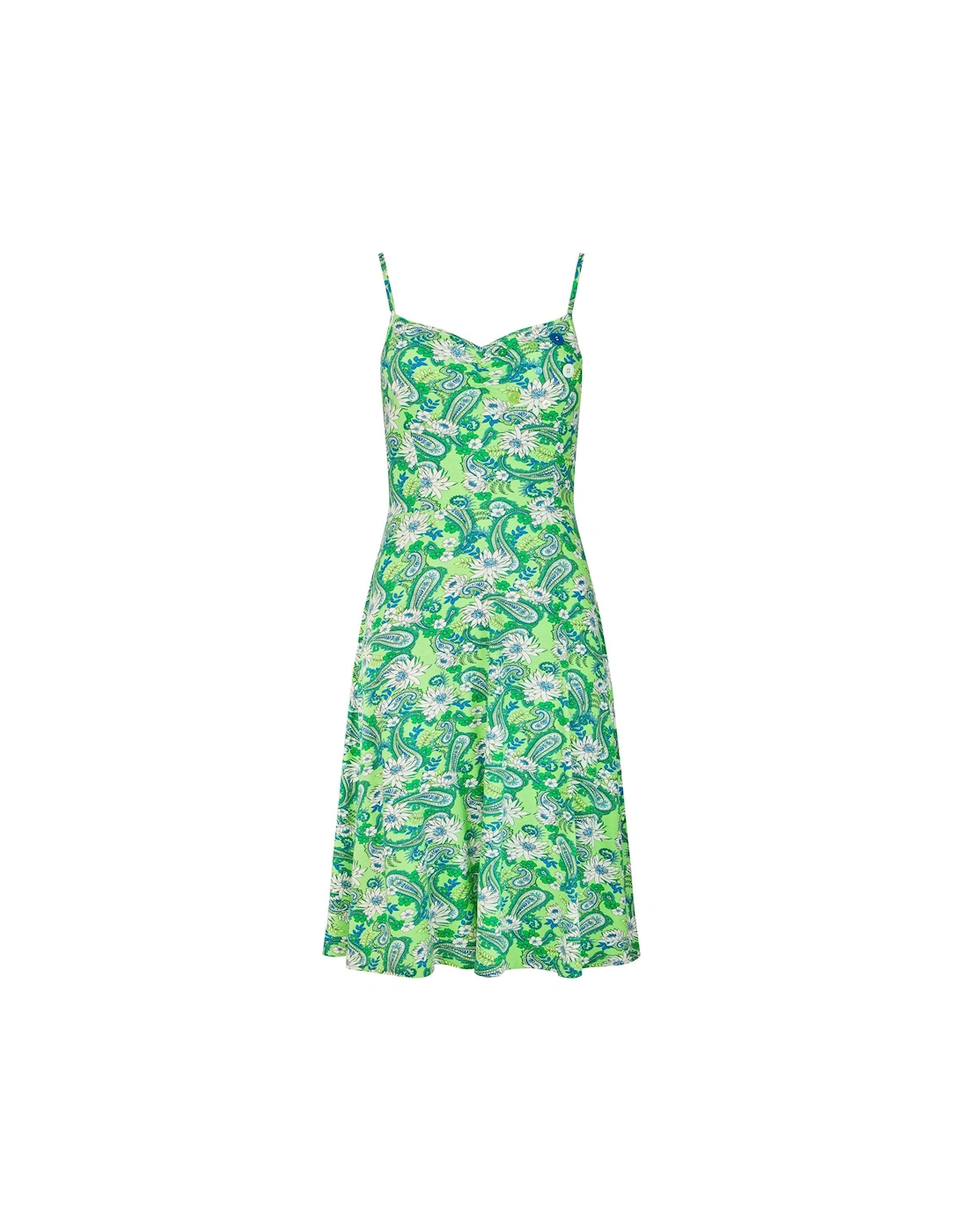 Joanie Printed Jersey Sundress - Green