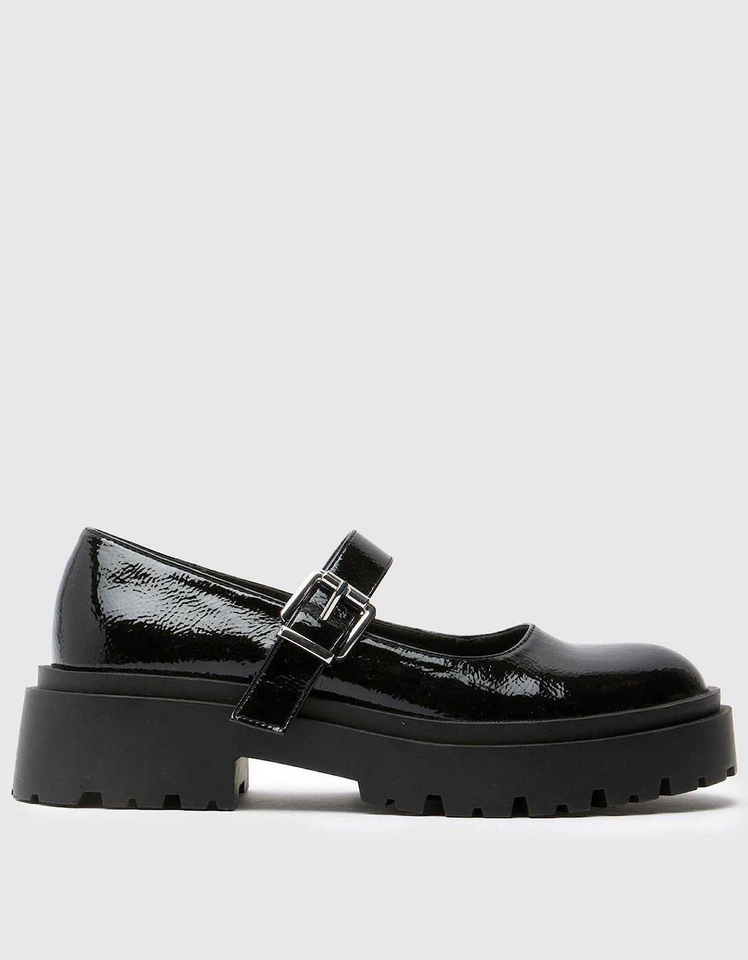 Laken Patent Chunky Mary Jane - Black, 2 of 1