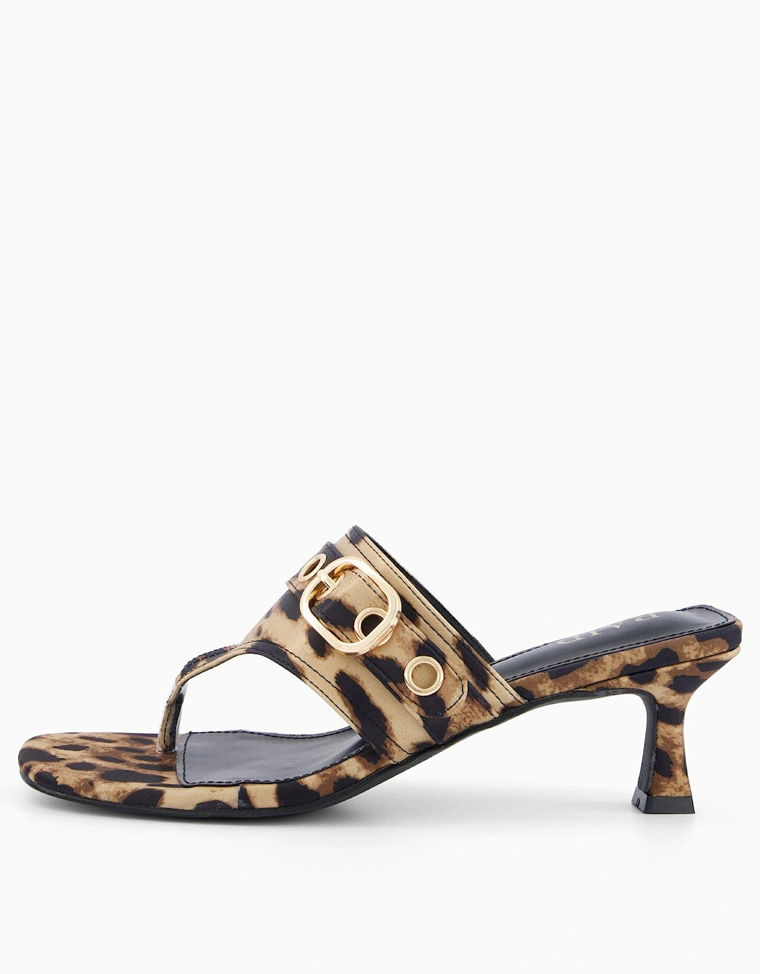 Inkaa Toe Post Hardware Sandal - Leopard, 2 of 1