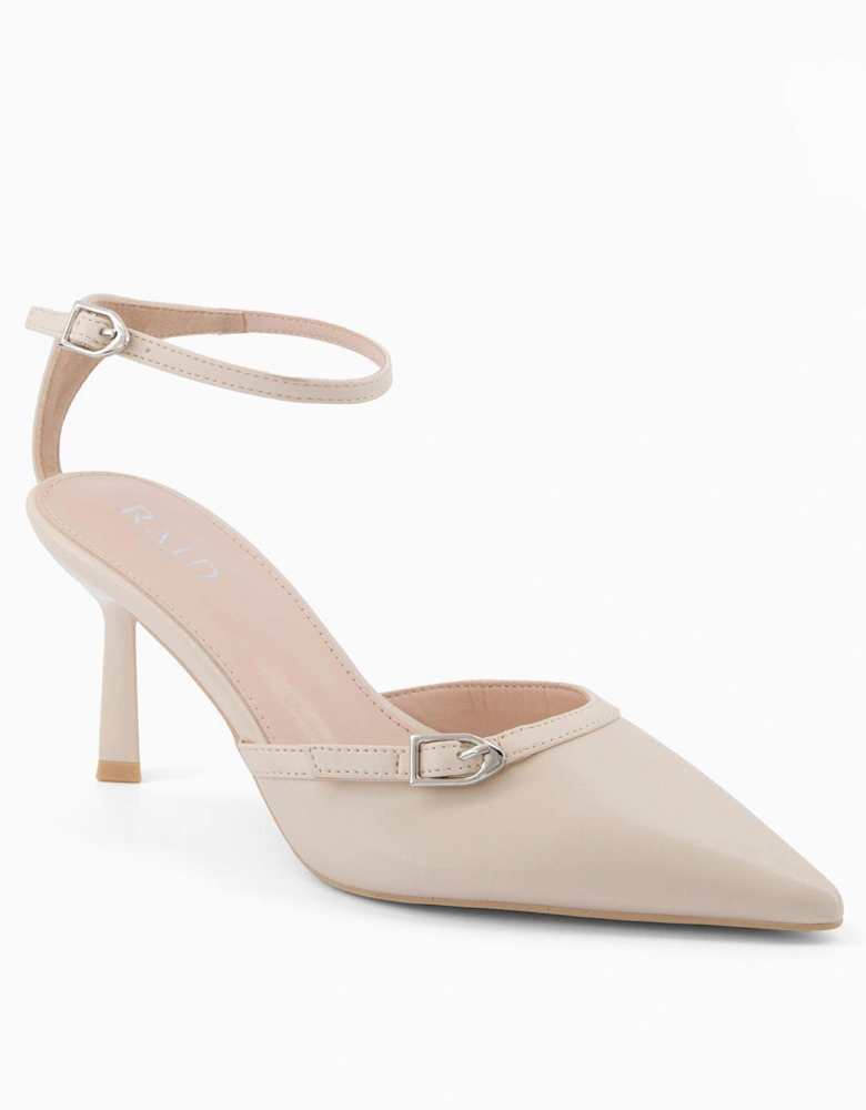 Wide Fit Bexlie Pointed Heel - Cream