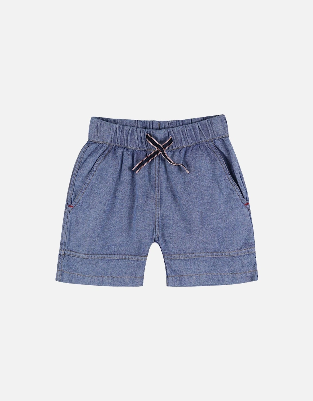Boys Plain Shorts - Blue, 2 of 1