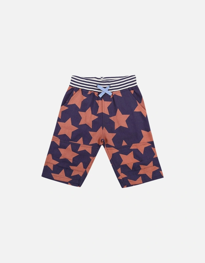 Boys Multicoloured Star Print Shorts - Multi