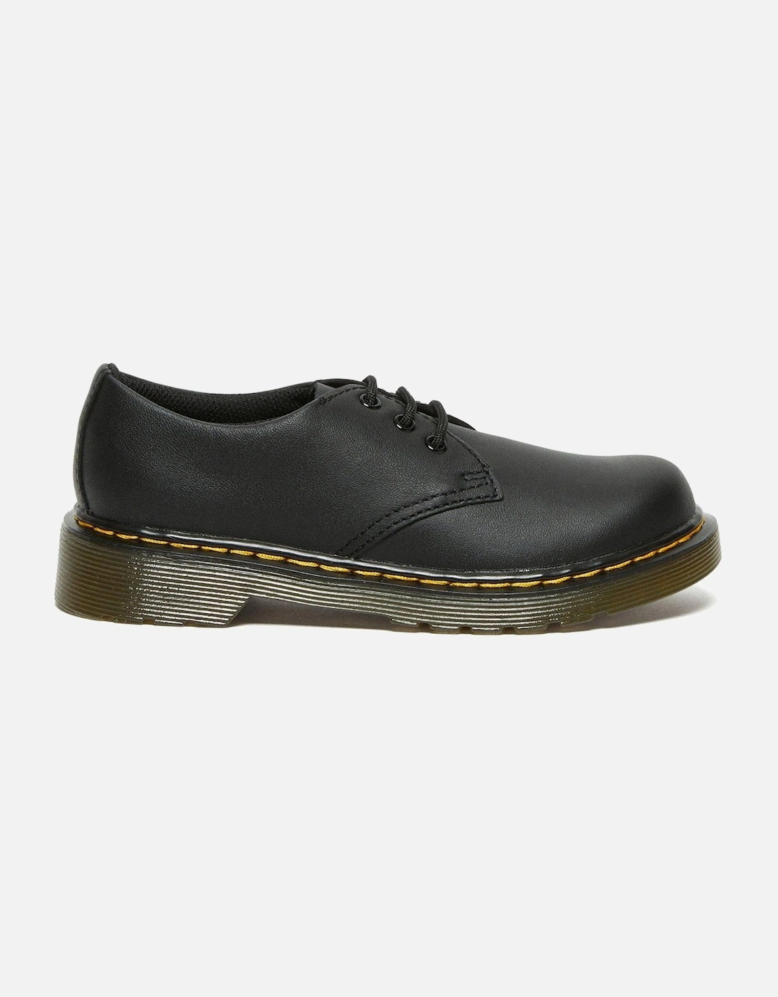 Junior 1461 J 3 Eye Shoe Black Softy T - Pink, 2 of 1