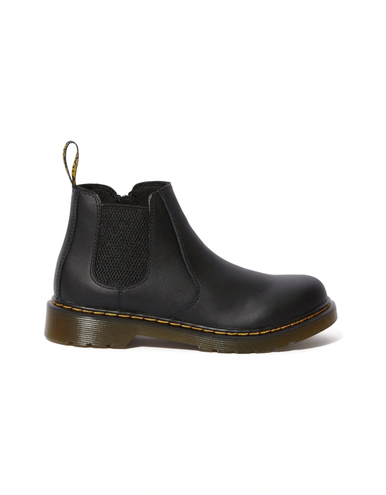 Youth 2976 Side Zip Chelsea Boots - Black