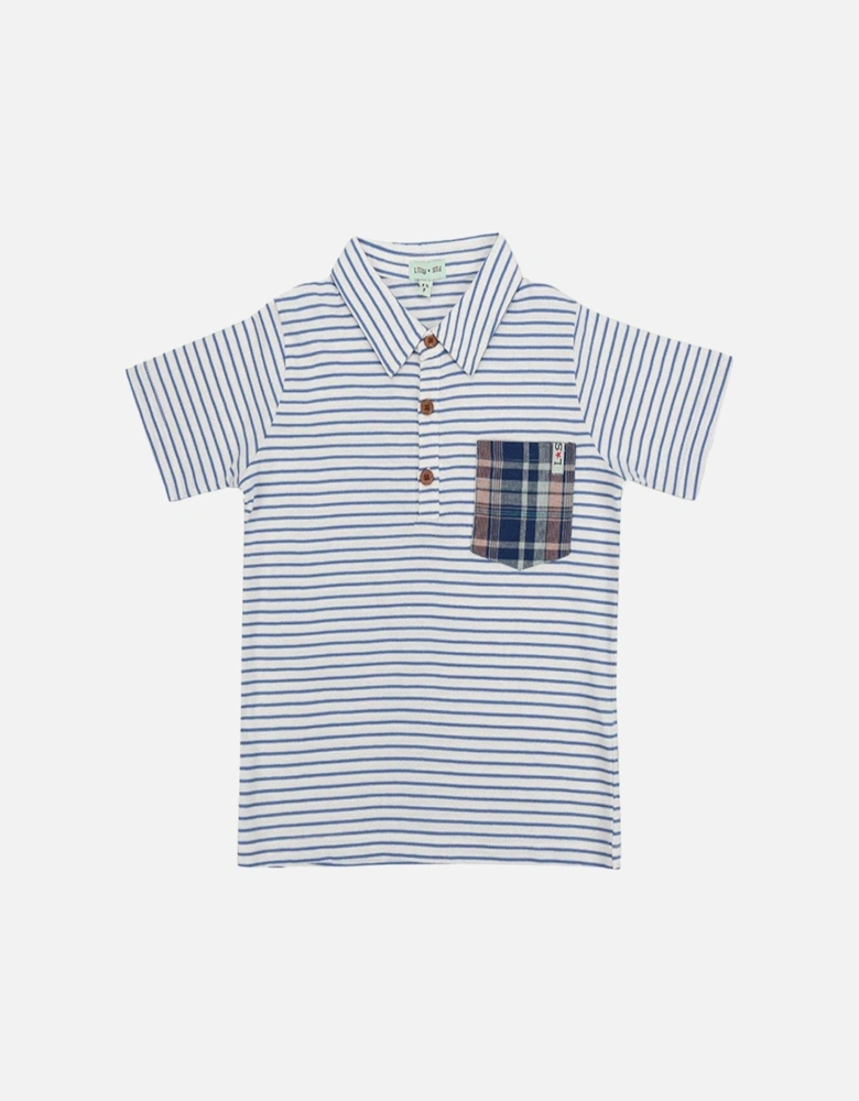 Boys Multicoloured Stripe Print T-Shirt - Multi