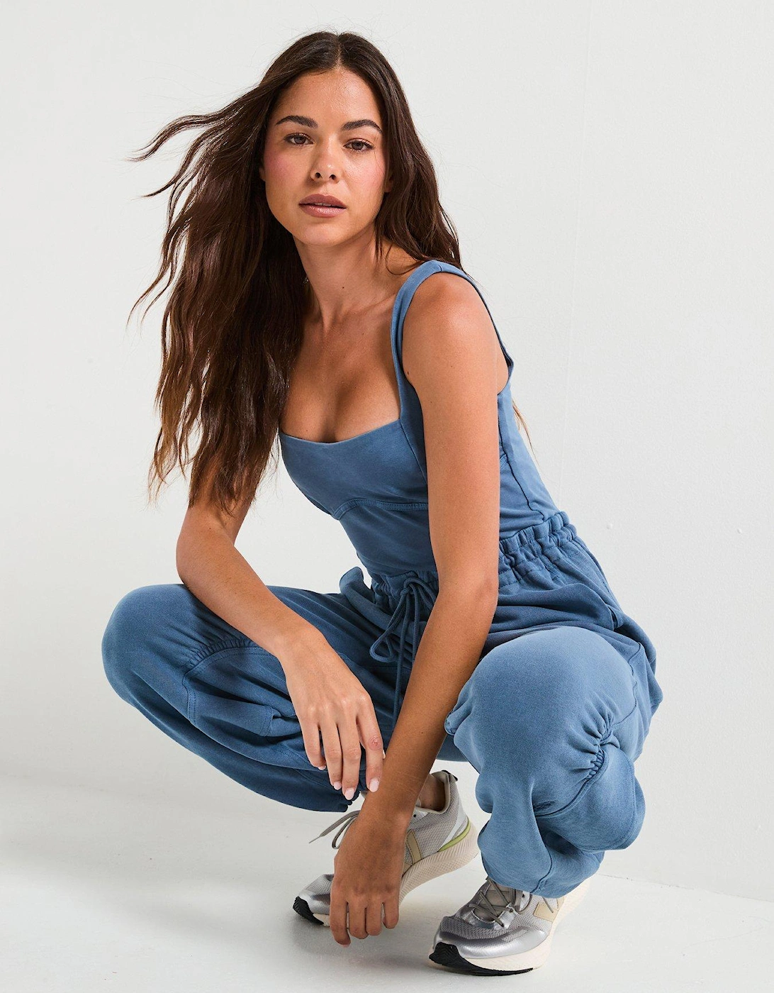 Womens Training Inbound All-in-One - Blue, 2 of 1
