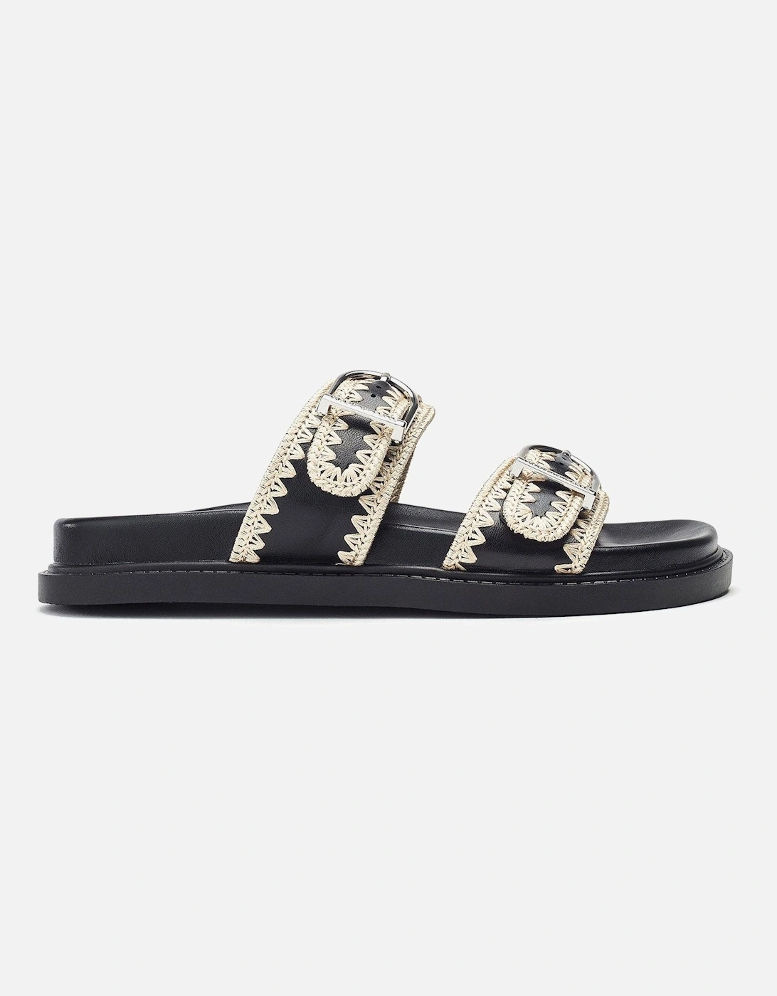 Kerriki Buckle Sandal - Black, 2 of 1