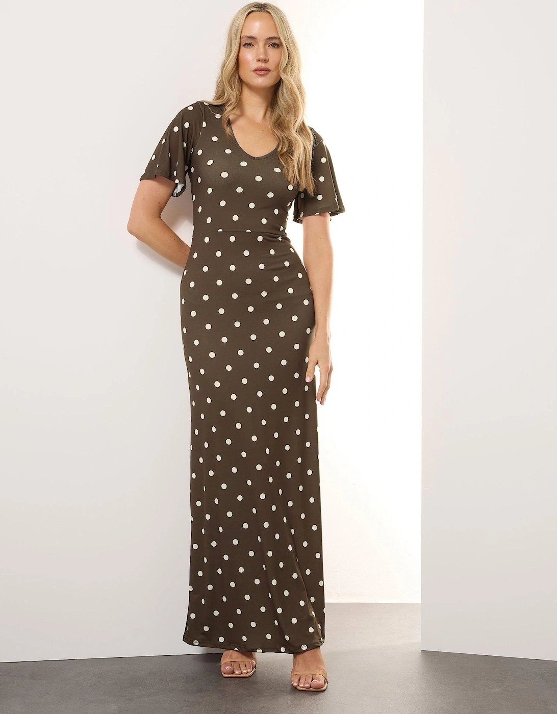 Tall Angel Sleeve Maxi Dress, 2 of 1