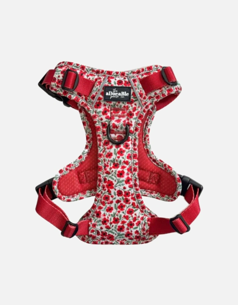Hike & Go Harness Painted Poppies