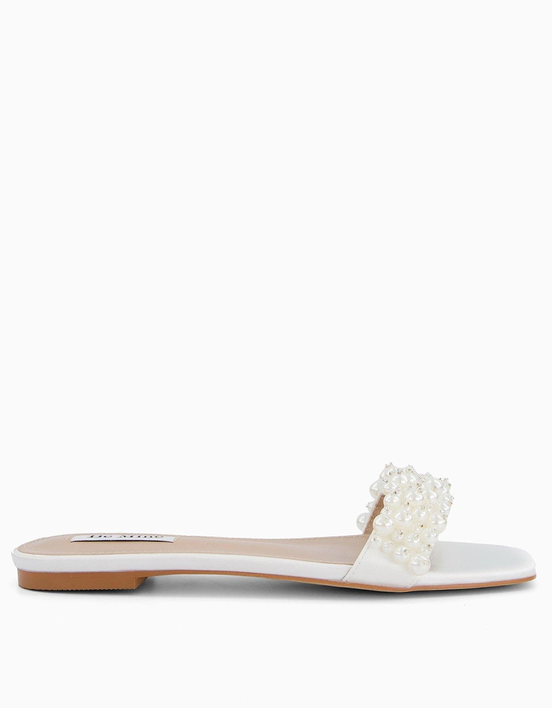 Kiely Update Pearl Flat Sandals - Ivory, 2 of 1