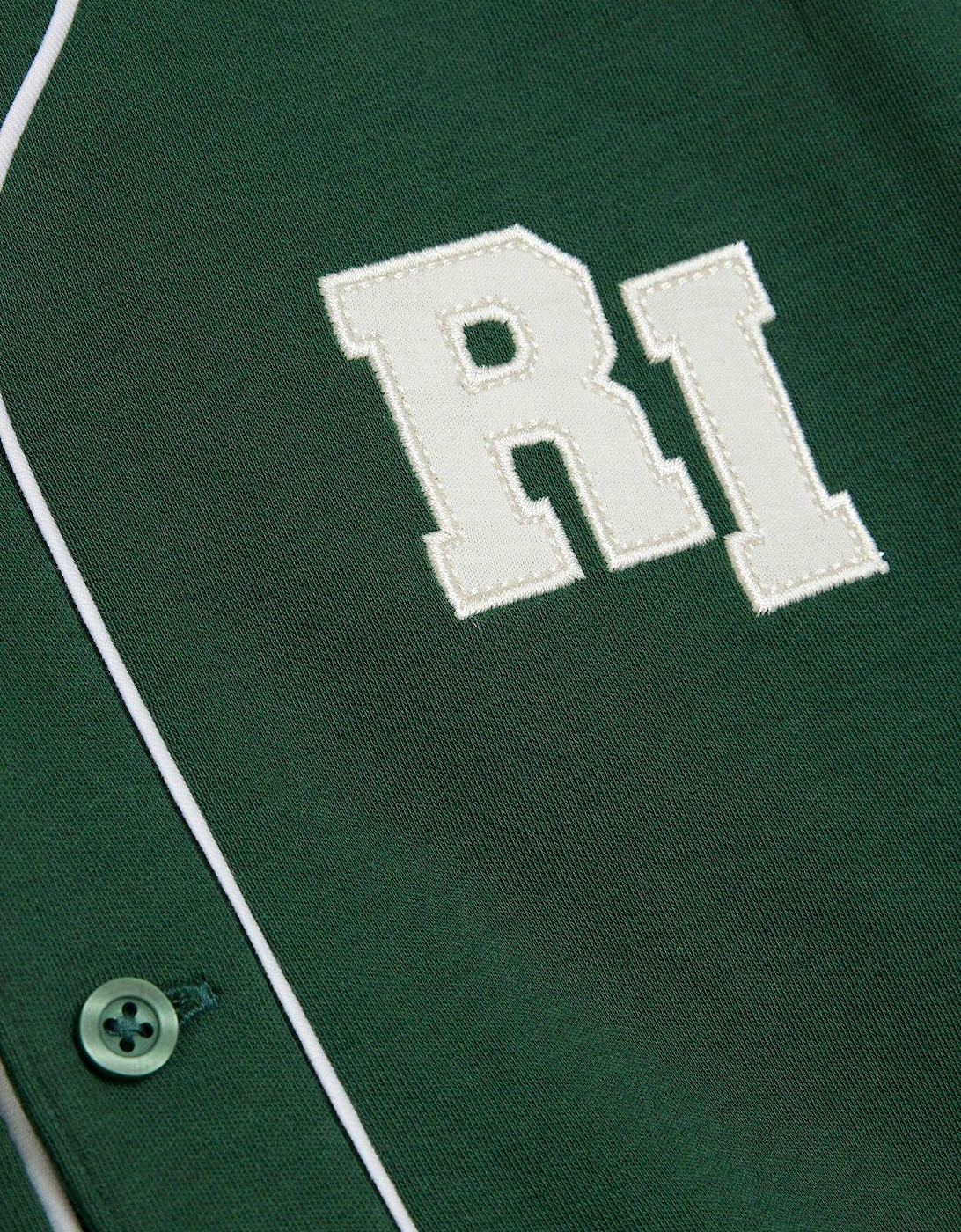 Boys Sporty Shirt & Shorts Set - Bottle Green