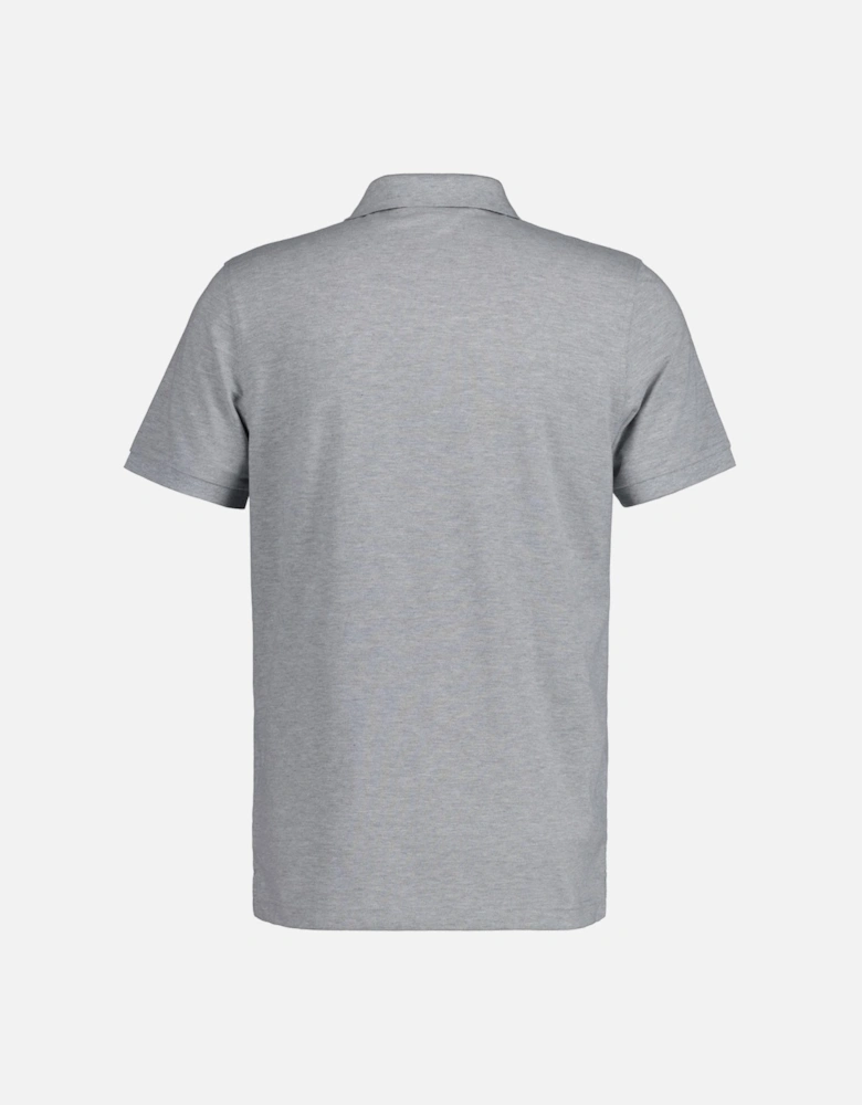 Tonal Shield Polo Shirt