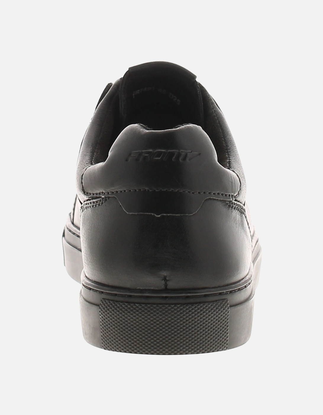 Mens Skate Shoes Trainers Bronx Leather Lace Up black UK Size