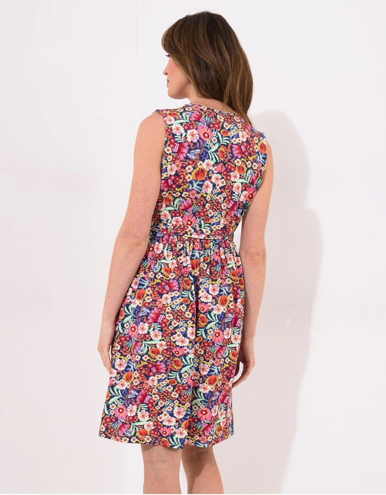 Betsy Floral Jersey Dress - Multi