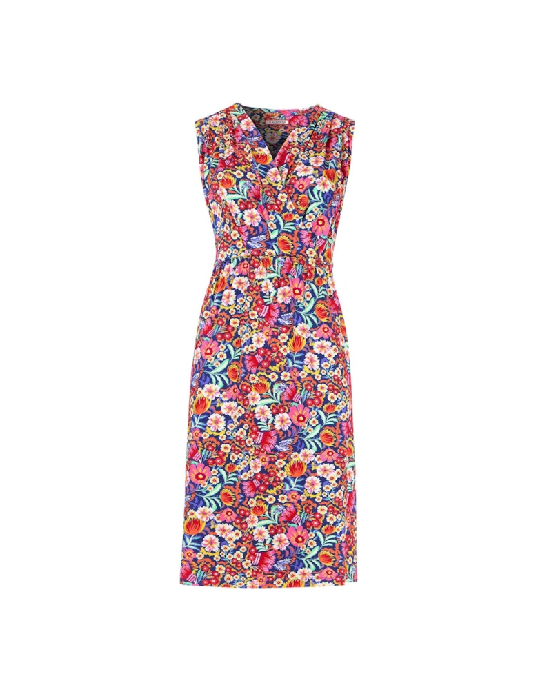 Betsy Floral Jersey Dress - Multi