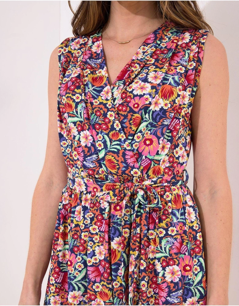 Betsy Floral Jersey Dress - Multi