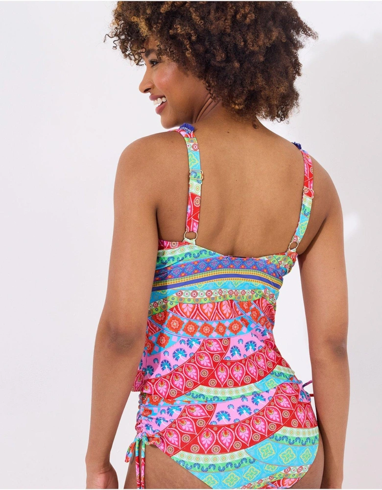 Cala Carbo Bay Tankini Top - Multi