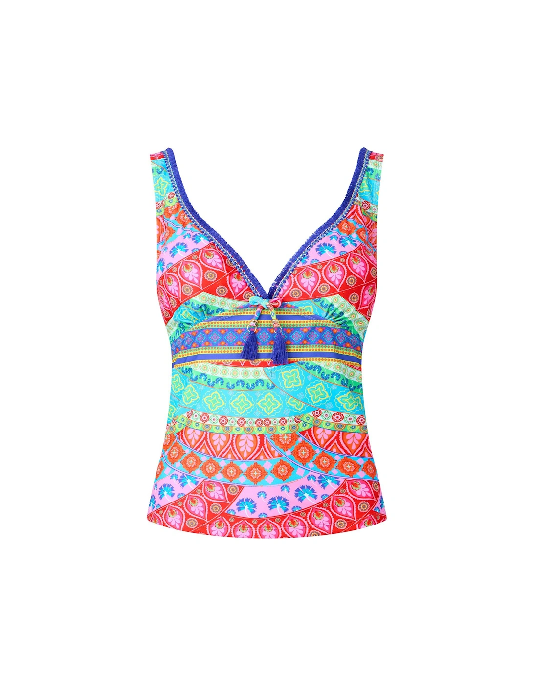 Cala Carbo Bay Tankini Top - Multi