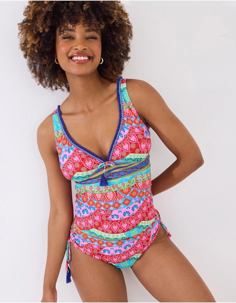 Cala Carbo Bay Tankini Top - Multi