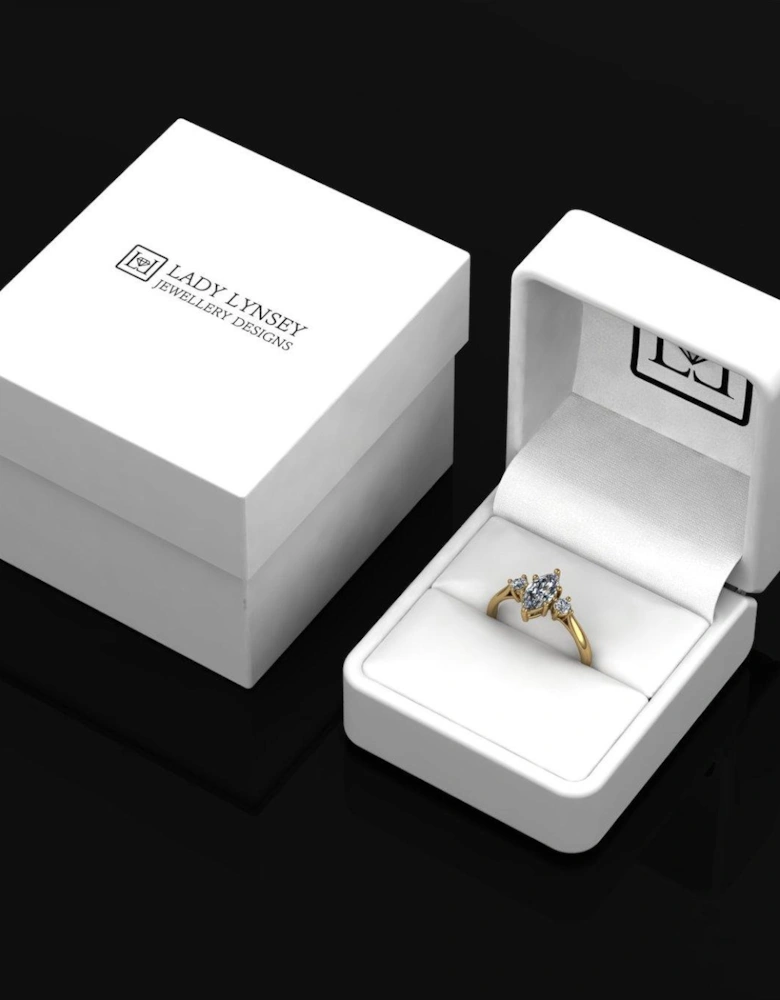 9ct Gold Lady Lynsey 1.2ct total Solitaire Ring
