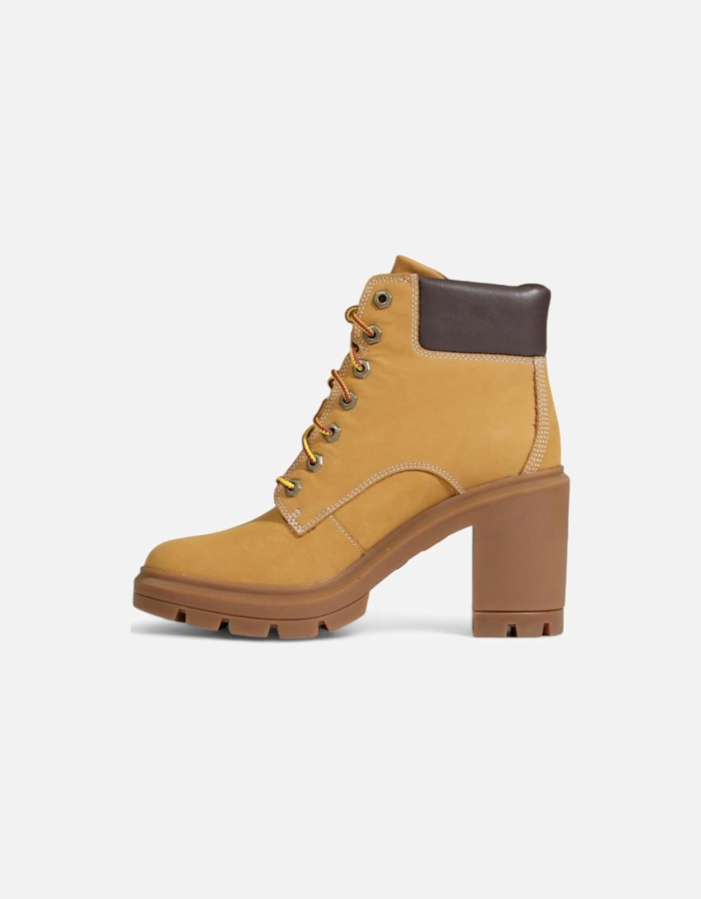 Beige Leather and Fabric Ankle Boots with Rubber Sole Women
