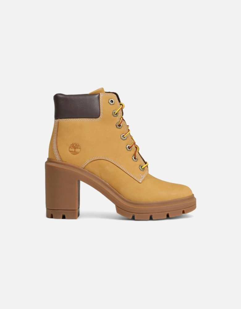 Beige Leather and Fabric Ankle Boots with Rubber Sole Women