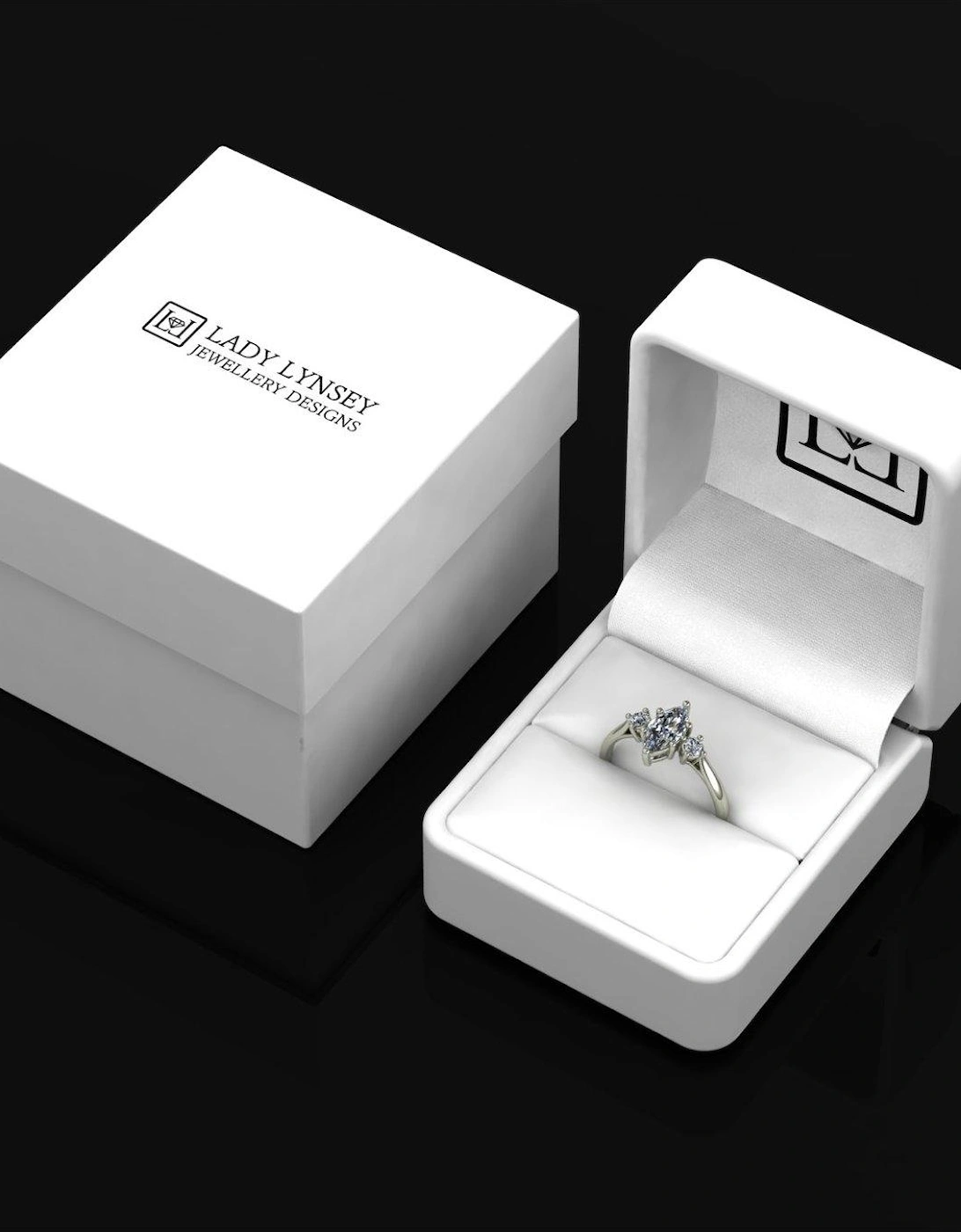 9Ct Gold Lady Lynsey 12Ct Total Solitaire Ring