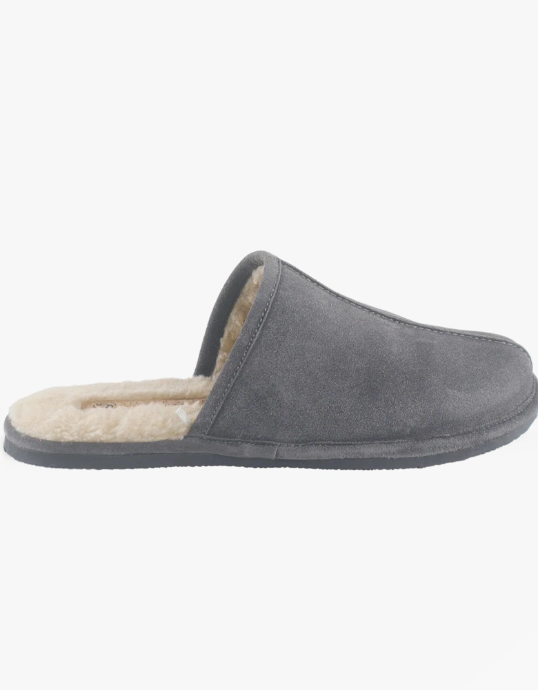 SMITHFIELD Mens Slippers Grey