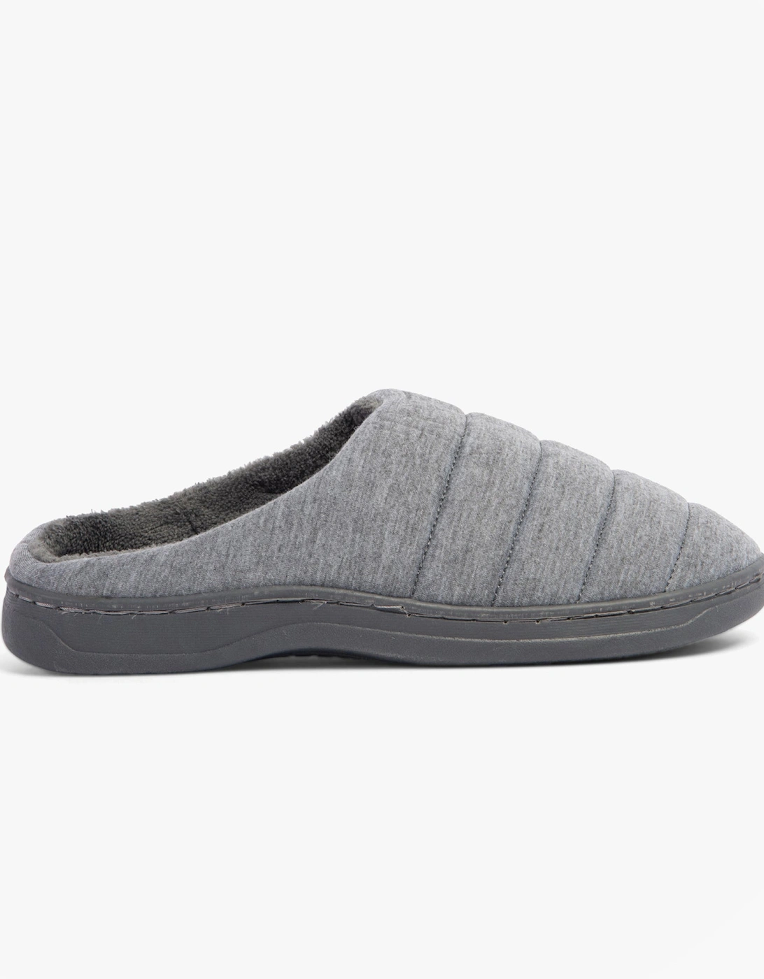 Jo & Joe AINSLEY Mens Slippers Grey, 5 of 4