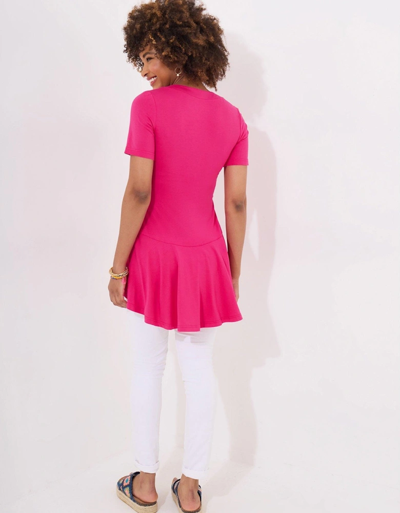 Elsie Jersey Tunic - Pink