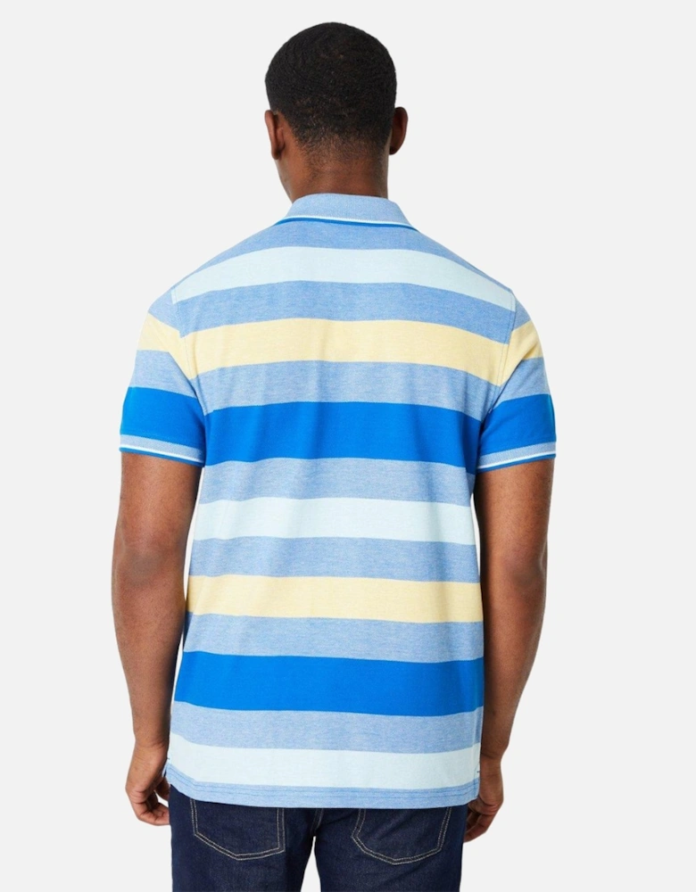 Mens Barbados Stripe Polo Shirt