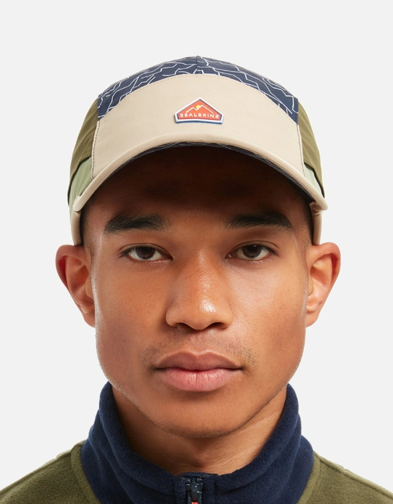 Mens Poringland Print Foldable SPF Hiking Baseball Cap