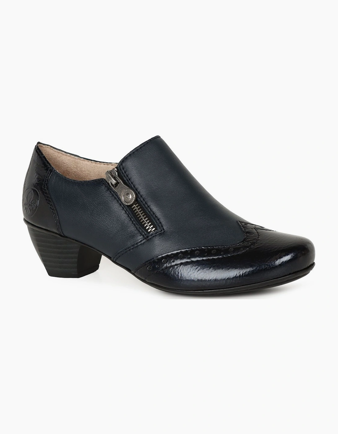 Rieker Women's Black Treat High Cut Court Shoes - Size: 3.5