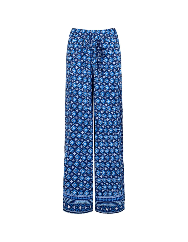 That's A Wrap Beach Trousers - Blue