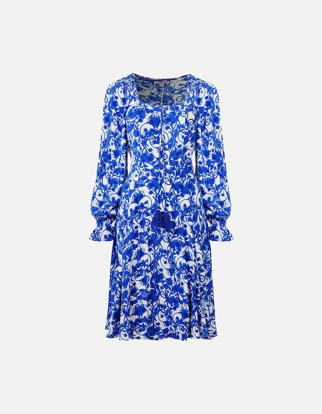 Grecian Dreams Short Dress - Blue