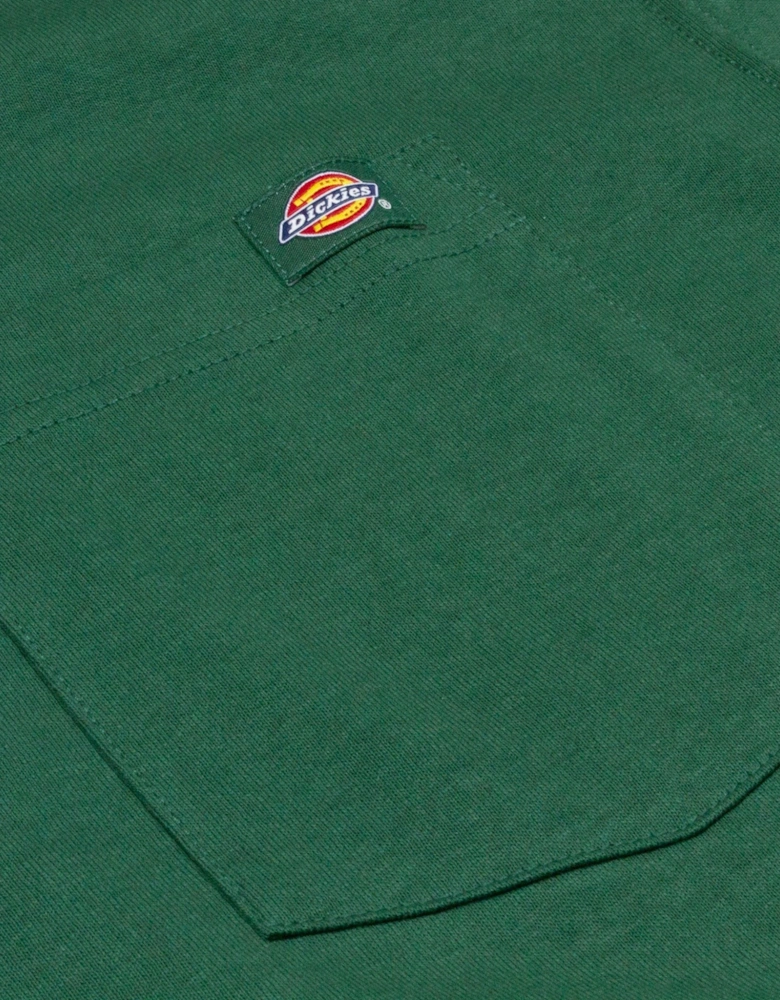 Luray Pocket T-Shirt - Pine Needle Green